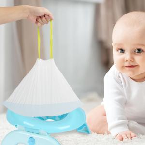 China Training Potty Chair Plastic Garbage Bags With Drawstring Super Absorbent Pad wholesale