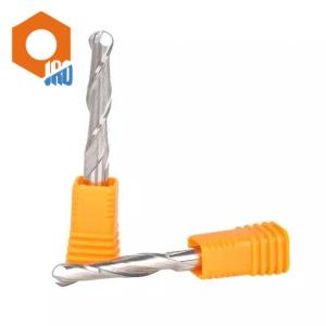 China 2 Flutes End Milling Cutter Ball Nose Insert Cutter AlTiN TiAIN Coating wholesale