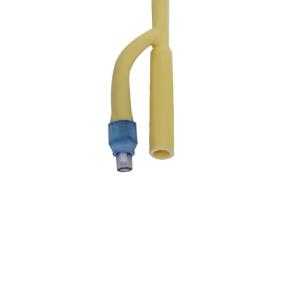 China 18 French Foley Catheter 10cc Balloon Fr18 Latex Foley Catheter Silicone Coated wholesale