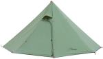 PU3000mm Ultralight Portable Camping Tent With Flue Pipe Window