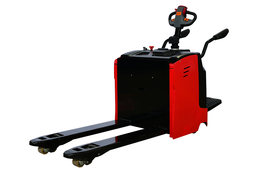 122mm Fork Width Electric Stacker Truck 3Ton 4Ton For Warehouse Handling Efficiency