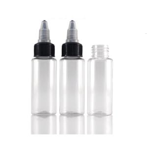China Hot Stamping 80ml Twist Top Plastic Squeeze Bottles wholesale
