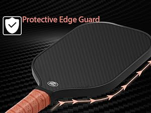 3k Frosted Surface Carbon Fiber Pickleball Paddle OEM ODM For Outdoor Sports Fitness