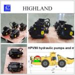 Pv22 Mv23 Underground Truck Hydraulic Pumps Strong Anti Pollution Ability