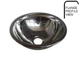 China Marine Oval Stainless Steel Round Bottom Brushed Finish Sink Sale wholesale