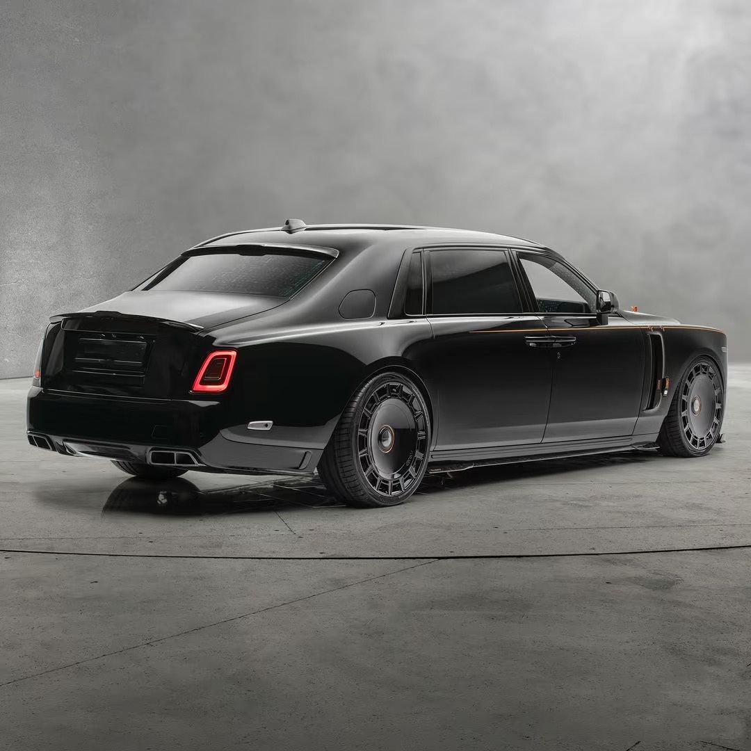 RR11 Rolls Royce Phantom Body Kit MSY Style Front And Rear Bumper Spoiler On Hood