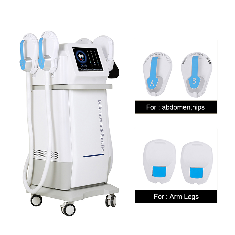 7 TeslaEMShape Ems Neo Rf 4 Handle Simultaneous Work EMShapeing Ems Body EMShape Slimming Machine