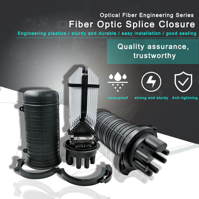 288 Core FTTH Dome Fiber Optic Cable Joint Closure