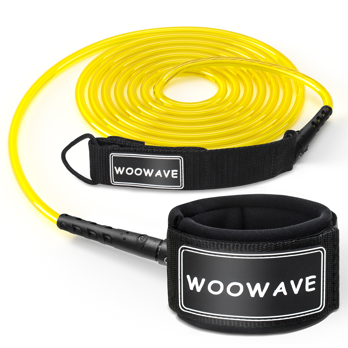 6'7'8'9'10'11'12' Surfboard Leash with Strong and Durable Coil or Straight Cord