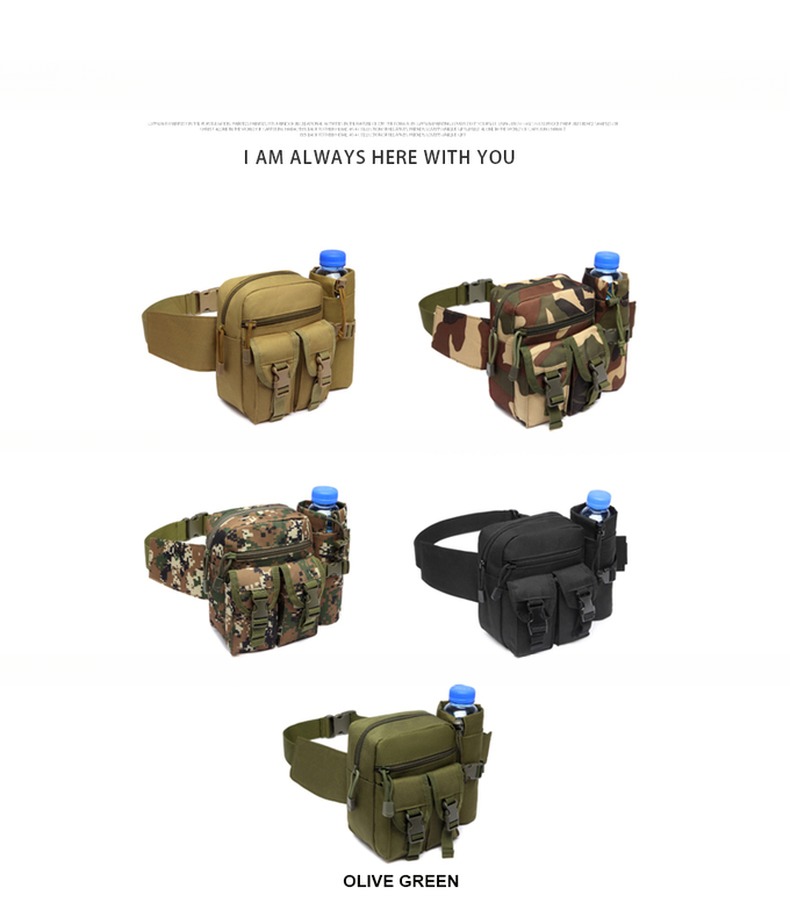 Stay Hydrated on the Go with this Waist Bag and Water Bottle Combo Capacity 20-30 L