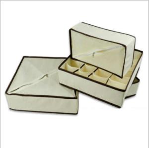 China Bra Underwear 8CM Nonwoven Storage Box wholesale