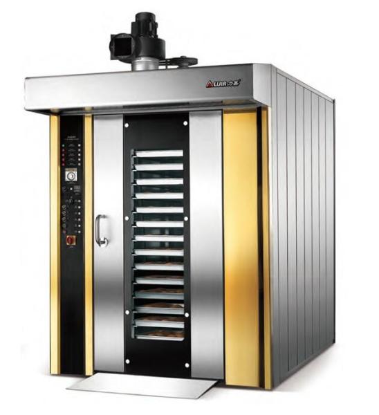 Electric Baking Ovens 32 Trays Commercial Diesel Gas Convection Rotating Oven