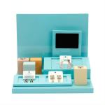 Acrylic Jewelry Display Set Necklace Earring Ring Pendant Bracelet Display Stand