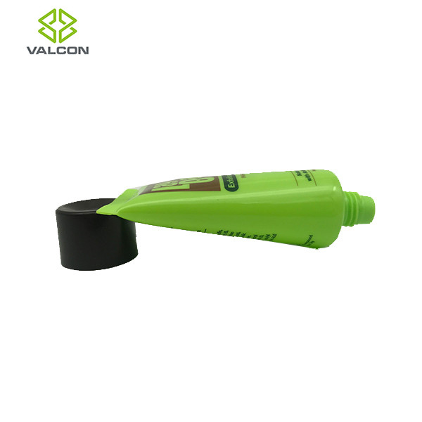 Offset Printing Empty Plastic Tubes End Sealed Exfoliating Cream Use
