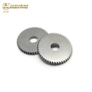 Solid Tungsten Carbide Milling Cutter Slitting Saw Blades Granite Cutting