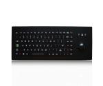 Marine Keyboard Military Black Ruggedized keys with Trackball