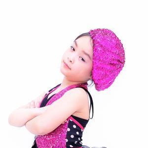 China Kids Dance Accessories Sequin Beret Hats Delighting Wonderful Performance wholesale