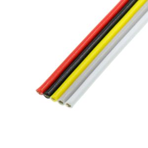 China 105°C Temperature Rating Flat Wire Cables with Long-Lasting Copper Material wholesale
