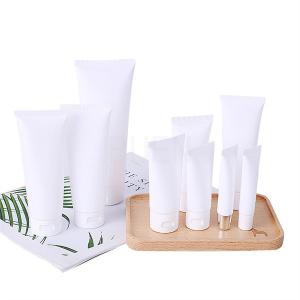 China PE Plastic Cosmetic Tube Smooth Surface Cosmetic Squeeze Tubes 25ml wholesale