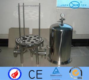 China SS304 SS316 Cartridge Beer Wine High Pressure Filter Housing Sediment wholesale