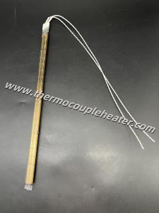 China Durable Quartz IR Emitter Gold Coated Twin Tube Design wholesale
