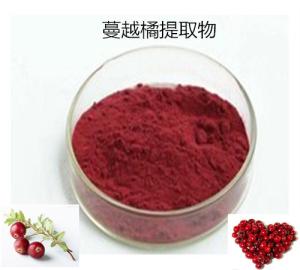 China 100% soluble in water 25% anthocyanins cranberry extract wholesale