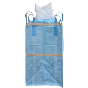 China Polypropylene Material Woven Big Bag , 1500KGS PP Woven Sack Bags Blue Color wholesale