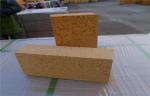 High Temperature Fireclay Brick , Glass Furnace Lining Insulated Fire Brick