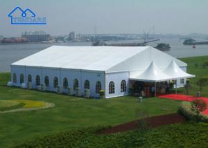China OEM Outdoor Party Wedding Tents Marquee With Flame Retardant PVC Frame A Tent House wholesale