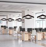 Suspension LED Linear Lights , Square 4 Foot LED Suspended Linear Fixture