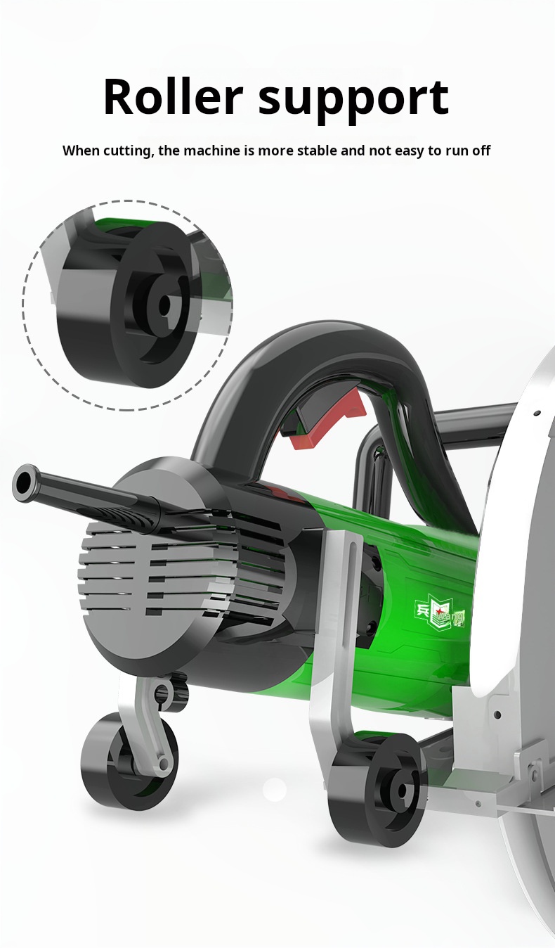 135mm Cutting Depth Stone Floor Cutting Machine Plug-in Power Supply