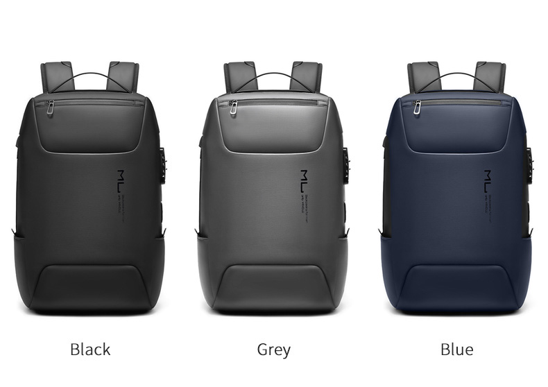 Usb Charging Waterproof Business Backpack 20-39Liter Dirt Resistant