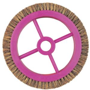 China Plastic Stenter Brush Wheel For Monfortz Textile Machinery wholesale