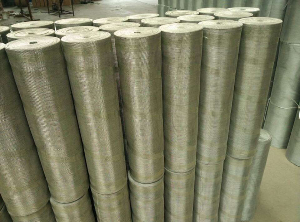 Plain Weave Aluminium Wire Mesh 0.40mm Diameter Rust Resistant 18x16