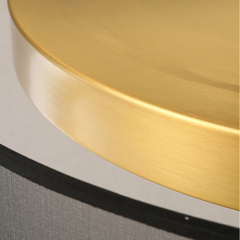 LED Ceiling Light All Copper Living Room Light Nordic Simple Room Round gold chandelier(WH-MA-188)