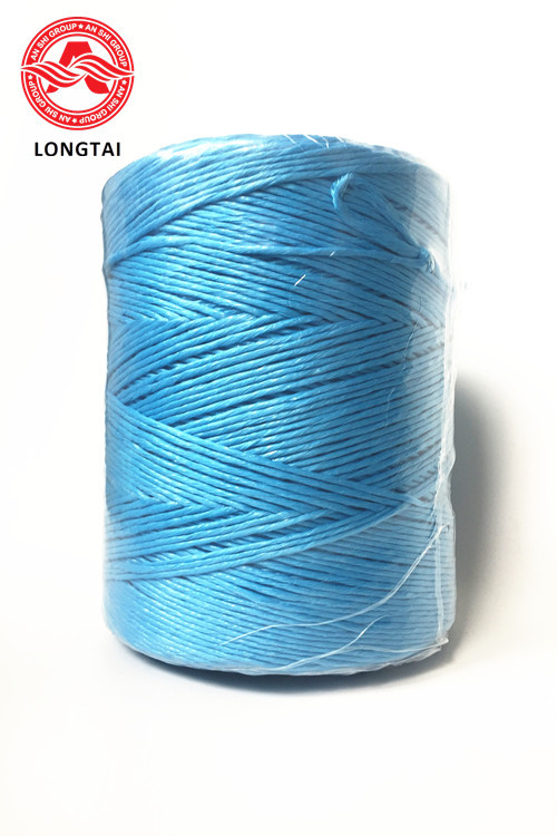 1g/m Blue PP Tomato Tying Twine Twisted Split Film Polypropylene Rope