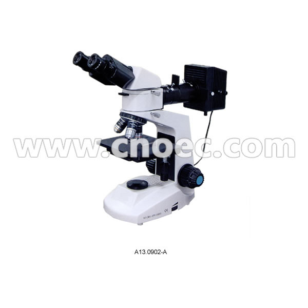 Binocular Metallurgical Halogen Lamp Microscope , Plan Achoromatic Optical