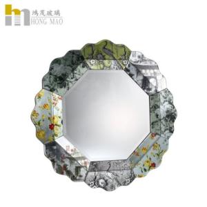 China Commercial Antique Glass Wall Mirror Framed Waterproof Moistureproof wholesale