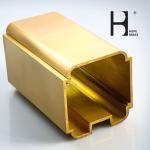 Brass extrusion profiles of floor handrail building material OEM ODM Copper
