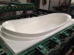 acrylic bathtub vacuum forming making thermoforming machine