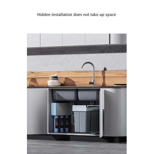 Pull Out Cabinet Rectangle Kitchen Waste Compost Bin Under Sink Waste Bin