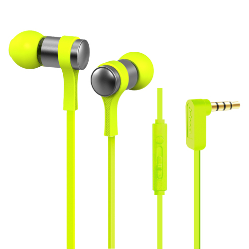 New product original falt cable wired silicone earphone rubber cover