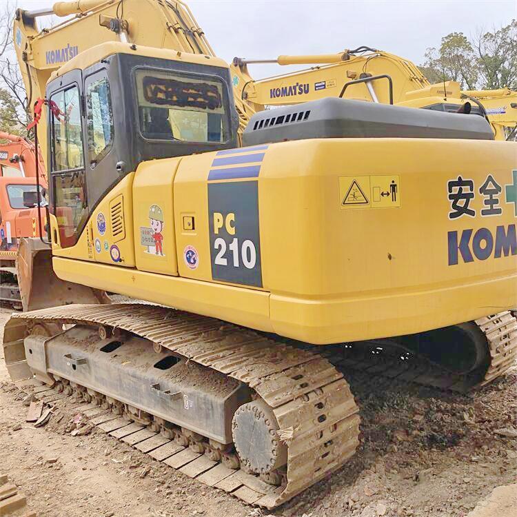 Cummins Engine Japan Used Crawler Excavator Komatsu PC210-7 with 107KW Power and Good