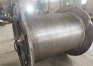China Marine 18mm Cable Winch Drum Hot Dip Galvanized Alloy Steel wholesale