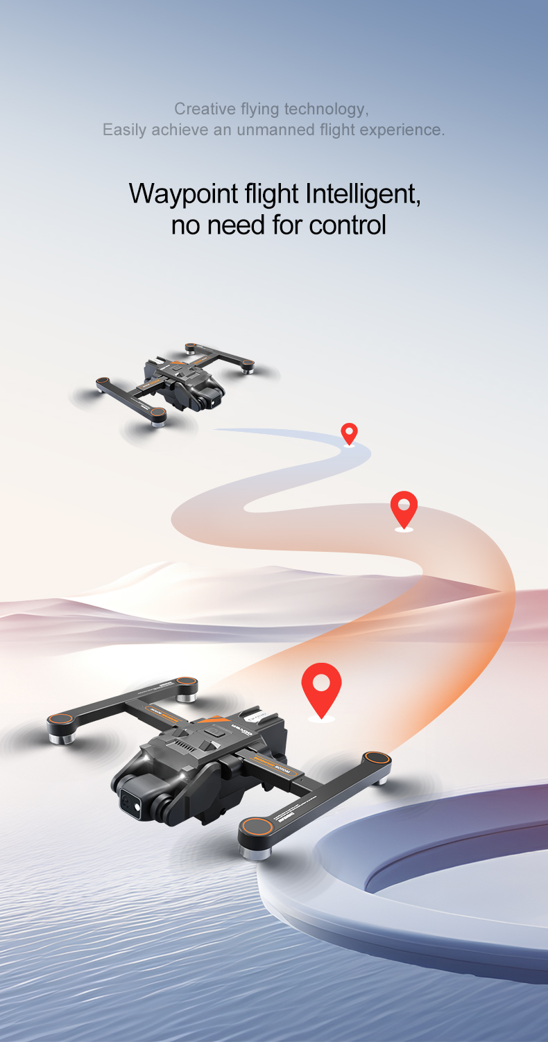 20*14*9cm Rg700 Pro Drone 4k Gps 8k Hd Dual Camera Fpv Professional Aerial Photography Uav Brushless Motor Quadcopter Toys