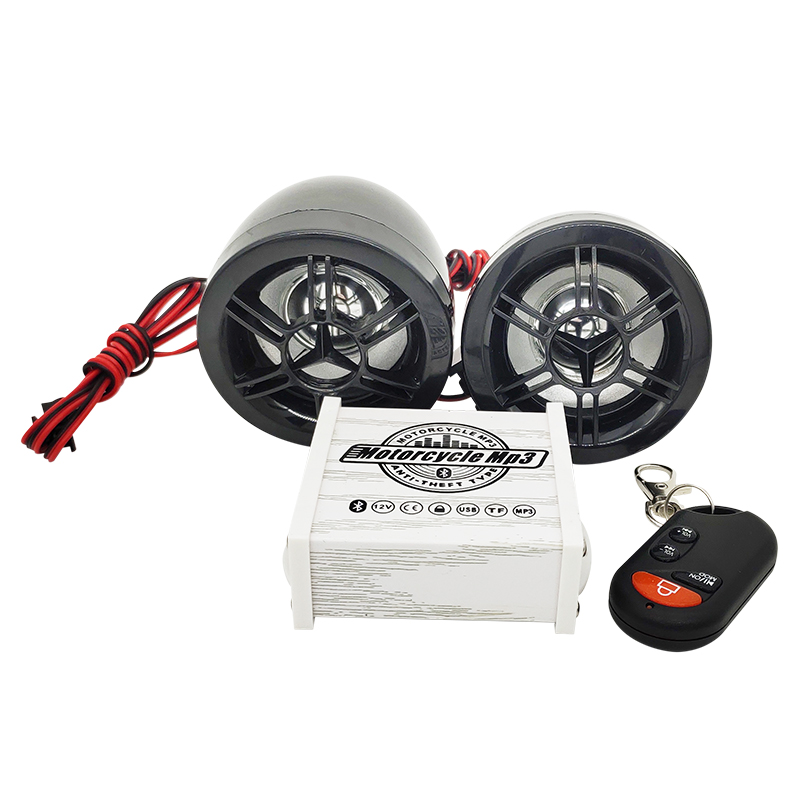 20Hz-20KHz 120m Motorcycle MP3 Player For Two Wheeler ROHS Listed