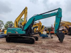 China High Quality Kobelco Sk200 Excavator Medium Construction Machinery Japanese Original Low Price Japan Excavator Machine wholesale