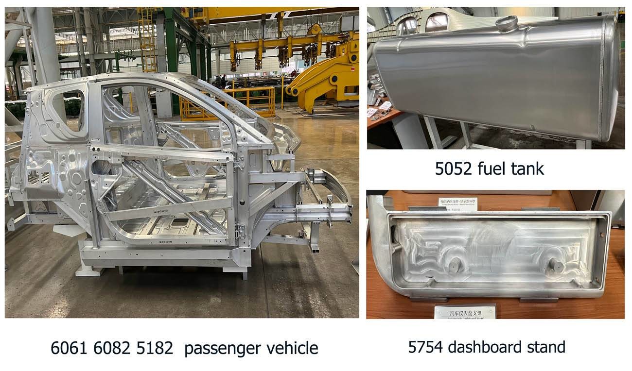 5000 Series AA5052 Aluminum Alloy Flat Aluminum Sheet For Automobile Production