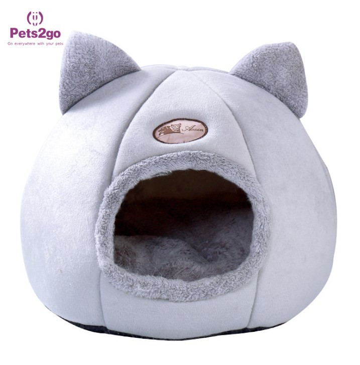 Cat House Shaped Hand Wash 40*40CM Pet Bed Mat