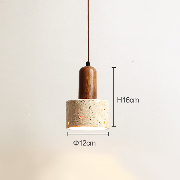 Wabi Sabi Pendant Light Janpanese Stone ceramic pendant light(WH-AP-574)